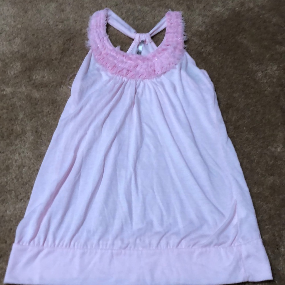Pink tank top